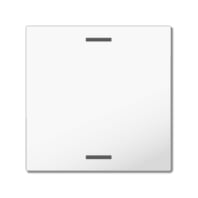 Wippe fr KNX Taster Light 55 1-fach, Reinwei glnzend, Neutral BE-TAL55W102.01