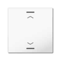 Rocker for the KNX Push Button Light 55 1 gang, white glossy finish, blinds BE-TAL55W102.A1