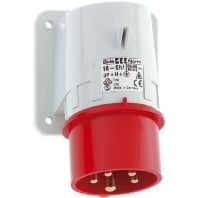 Mounted CEE-plug 32A 5p 6h 2600