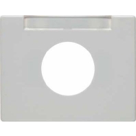 Cover plate for switch/push button white 11650069