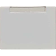 Cover plate for switch/push button white 14260069