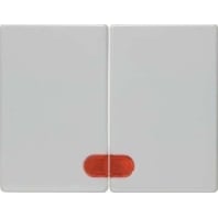 Cover plate for switch/push button white 14370069