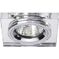 NV-Einbaudownlight GX5,3/50W chrom/Glas 0283.00