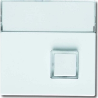 Cover plate for switch/push button white 1571 CN-84