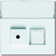 Cover plate for switch/push button white 1572 CN-84