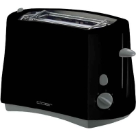2-slice toaster 825W black 3310 sw