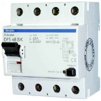 Residual current breaker 4-p DFS4 040-4/0,03A 500