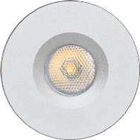 P-LED Lichtpunkt IP20 12V 3W 3000K rd P21031402 alu-mt