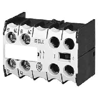 Auxiliary contact block 3 NO/1 NC 31DILE