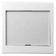 Cover plate for switch/push button white 067627