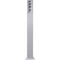Light/energy pole IP44 aluminium 135426