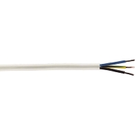 PVC cable 2x1mm H05VV-F 2x1,0 ws Eca
