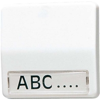 Cover plate for switch/push button white 60 NA WW