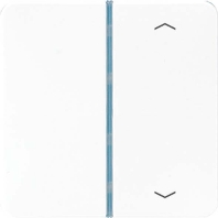 Cover plate for switch white CD 401 TSAP WW