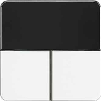 Cover plate for switch black CD 4093 TSA SW