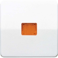 Cover plate for switch/push button brown CD 590 KOBF BR