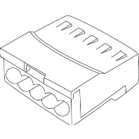 Push-in wire connector 8x1...2,5mm 2004/2.5/8.90