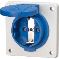 Equipment mounted socket outlet with 11011F