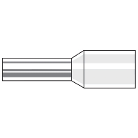 Cable end sleeve 0,75mm insulated V30AE000606