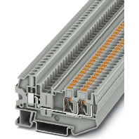 Feed-through terminal block 6,2mm 32A PTU 4-TWIN BU