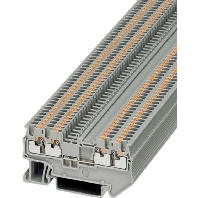 Feed-through terminal block 3,5mm 17,5A PT 1,5/S-QUATTRO BK