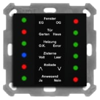 KNX LED Indicator 55, Black matt SCN-LED5506.01