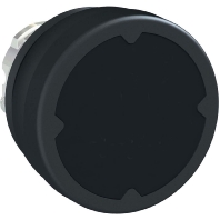 Mushroom-button actuator black ZB4BC280