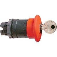 Mushroom-button actuator red IP66 ZB5AS94410