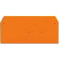 End/partition plate for terminal block 279-328