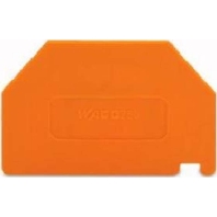 End/partition plate for terminal block 280-322