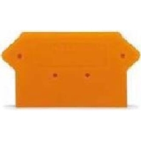 End/partition plate for terminal block 284-316