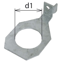 Mounting bracket signal surge protection 923 356