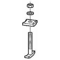 Sammelschienenklemme f. CU-Schienen K30X10L