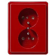 Socket outlet (receptacle) red 079543