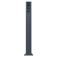 Light/energy pole IP44 anthracite 135428