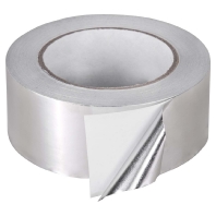 Adhesive tape 50m 50mm silver KLB 50 ALU