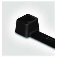Cable tie 7,6x300mm black T120I-PA66-BK-C1