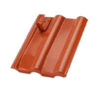 Photovoltaics roof-/facade fastener - Module holder brick red, 7300091001035