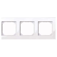 Frame 3-gang white 503325