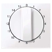 Cover plate for time switch white 567425