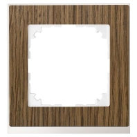 Frame 1-gang wood MEG4010-3674