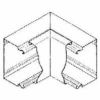 Inner corner for wireway LUIC 60.100 R