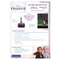 Kinderwecker Disney Frozen 2 RL800FZ Dis.Frozen2