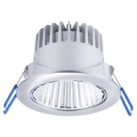 LED-Spot rund alu-geb. 3000K dim 40 LED Spot 140061279