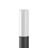 Luminaire bollard 1x18W - LED bollard light 840, silver, 612371.004.1