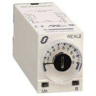 Timer relay 0,1...360000s AC 24V DC 0V REXL2TMB7