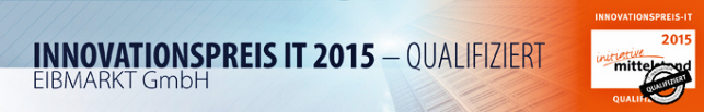 eibmarkt qualifiziert sich fr den Innovationspreis-IT 2015