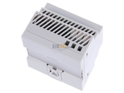 Top rear view Mean Well KNX-40E-1280D EIB/KNX power supply 1280mA with integrated choke and diagnostic function
