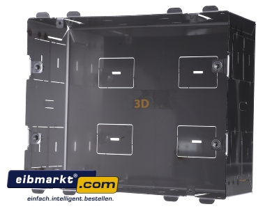 Front view MDT VCG-UP07.01 EIB/KNX VisuControl, ACC, Flush mounted metal box, 7'' - 
