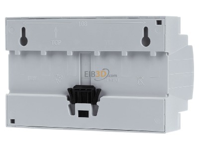 Back view MDT AKS-1216.03 EIB/KNX Switch Actuator 12-fold, 8SU MDRC, 16A, 230VAC, C-load, 140F - 
